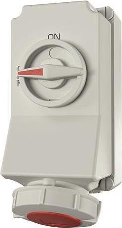 Mennekes CEE-Wanddose 32A 5p. 6h 5608AC 400V DUO 1 (5608AC) von MENNEKES
