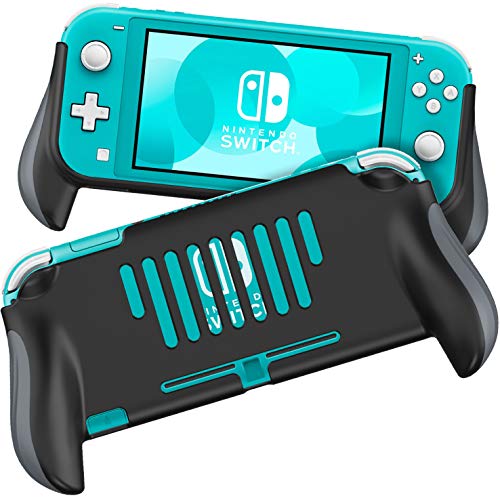 MEQI Grip Case Kompatibel mit Nintendo Switch Lite, Bequeme und ergonomische Gaming Portable Protective Handheld Cover - Zubehör für Switch Lite Konsole 2019 Release MEQI Grip Case Kompatibel mit Nintendo Switch Lite, Bequeme und ergonomische Gaming Portable Protective Handheld Cover - Zubehör für Switch Lite Konsole 2019 Release von MEQI
