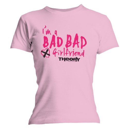 Bad Girlfriend T-Shirt (Light Pink,M,Female von MERCHANDISING