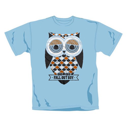 Blue Owl T-Shirt (Sbl,l,Male) von MERCHANDISING