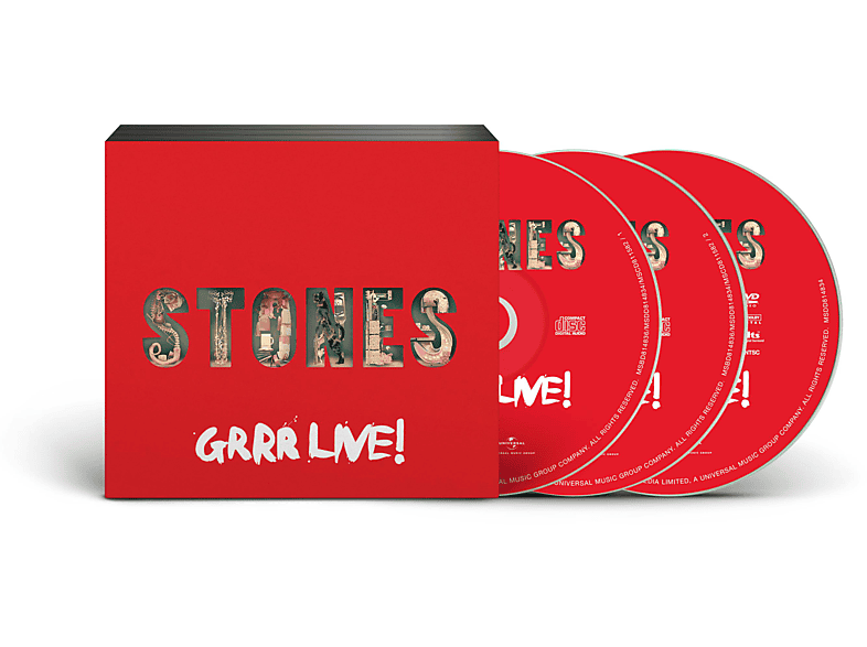 The Rolling Stones - GRRR LIVE! LIVE AT NEWARK (DVD + 2CD) CD) von MERCURY STUDIOS