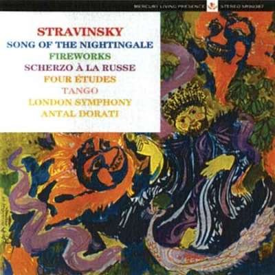 stravinsky: the song of the nightingale LP von MERCURY