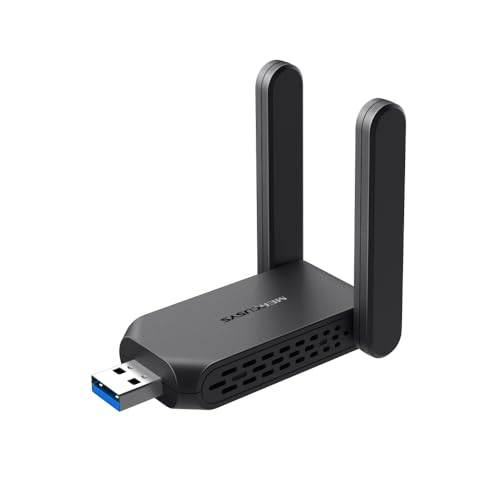 MERCUSYS MA32H TP-Link AC1300 High Gain Wireless Dual Band USB Adapter mit MU-MIMO, High Gain Antennen von MERCUSYS