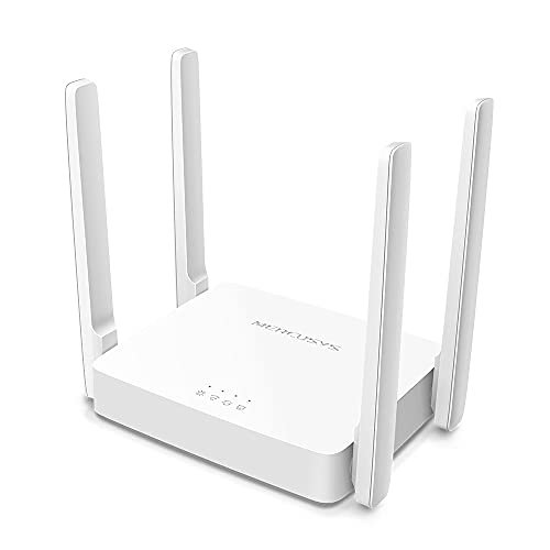 Mercusys AC10 WLAN-Router Fast Ethernet Dual-Band (2,4 GHz/5 GHz) Weiß von MERCUSYS
