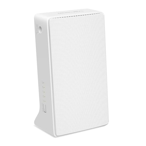Mercusys MB130-4G LTE Router, 4G Router unterstützt SIM Karten, 4G Cat4 bis zu 150 Mbit/s, WLAN Dual Band AC1200, 2X 100 Mbps Ports, Plug and Play, bis zu 64 Geräte, MERCUSYS App Mercusys MB130-4G LTE Router, 4G Router unterstützt SIM Karten, 4G Cat4 bis zu 150 Mbit/s, WLAN Dual Band AC1200, 2X 100 Mbps Ports, Plug and Play, bis zu 64 Geräte, MERCUSYS App von MERCUSYS