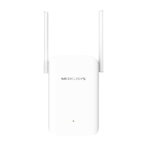 Mercusys ME1500X Wi-Fi 6 WLAN-Verstärker, Dualband Repeater mit 1201 MBit/s 5 GHz + 300 MBit/s 2,4 GHz, Gigabit-Port, 2 × Hochleistungsantennen, WPS-Taste, Access-Point-Modus Mercusys ME1500X Wi-Fi 6 WLAN-Verstärker, Dualband Repeater mit 1201 MBit/s 5 GHz + 300 MBit/s 2,4 GHz, Gigabit-Port, 2 × Hochleistungsantennen, WPS-Taste, Access-Point-Modus von MERCUSYS