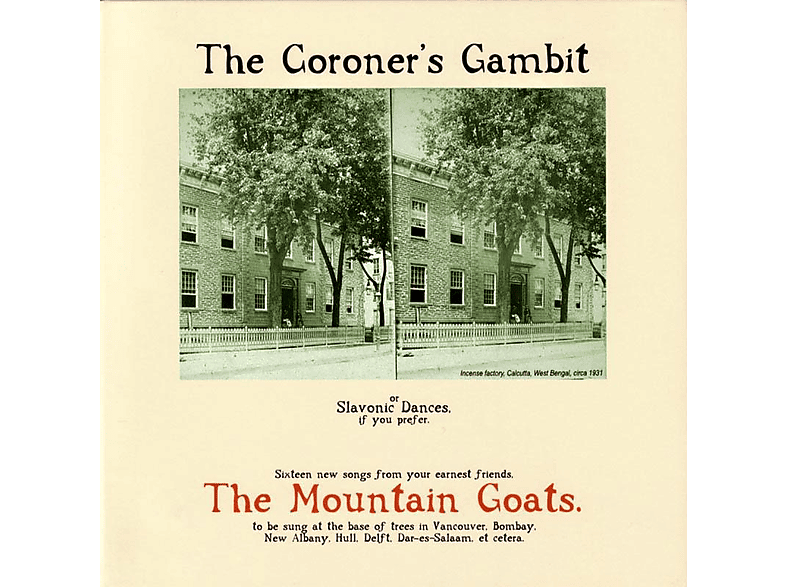 The Mountain Goats - Coroner's Gambit (Vinyl) von MERGE RECO