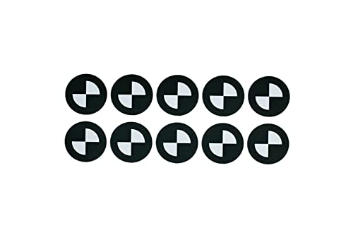 Markierungspunkte zum Scannen 3D-Scannermarker-Positionierungspositionierungsmagnet-diagonales fächerförmiges Reflexionspunkt-Zielball-Photogrammetrie-Codierungspunkt Markierungspunktmarkierungen für von MERHOVO
