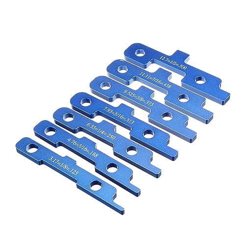 Maschinenbauwerkzeuge, 7-teiliger Präzisionsfräser, Tischaufstellstangen, Holzbearbeitungs-Aluminium-Aufstellblock, Höhenmesser-Set, Tischkreissägen-Zubehör, Gehrungslehren-Werkzeug,Korrosionsbeständ Maschinenbauwerkzeuge, 7-teiliger Präzisionsfräser, Tischaufstellstangen, Holzbearbeitungs-Aluminium-Aufstellblock, Höhenmesser-Set, Tischkreissägen-Zubehör, Gehrungslehren-Werkzeug,Korrosionsbeständ von MERHOVO