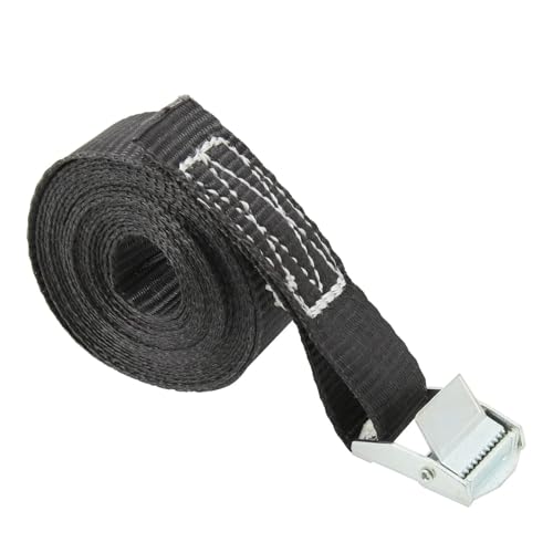 Zurrgurte, 1100lb Zurrgurte Zurrgurt Auto RV Motorrad Fahrrad mit Metallschnalle Abschleppseil Starke Ratsche for Frachtpäcktasche Kajak,Logistische Zurrgurte(1pcs) von MERHOVO