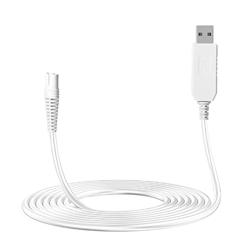 MEROM 12V USB Kabel Netzkabel für Epilierer Damen Kompatibel mit Braun Silk-épil 9 Flex épil 9 Silk-épil 5 épil 7 Epilierer Ladekabel von MEROM