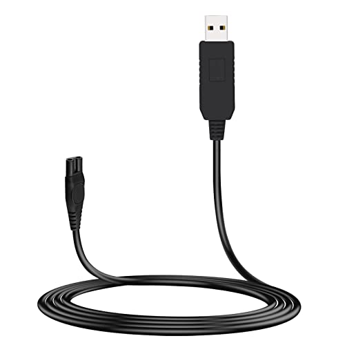 MEROM 15V USB Netzkabel Kabel Kompatibel mit Philips HQ8505 Rasierer 9000 7000 5000 3000 Serie Multigroom Pro All-in-One Grooming Trimmer Precision Bodygroom Ldekabel Ladegerät MEROM 15V USB Netzkabel Kabel Kompatibel mit Philips HQ8505 Rasierer 9000 7000 5000 3000 Serie Multigroom Pro All-in-One Grooming Trimmer Precision Bodygroom Ldekabel Ladegerät von MEROM
