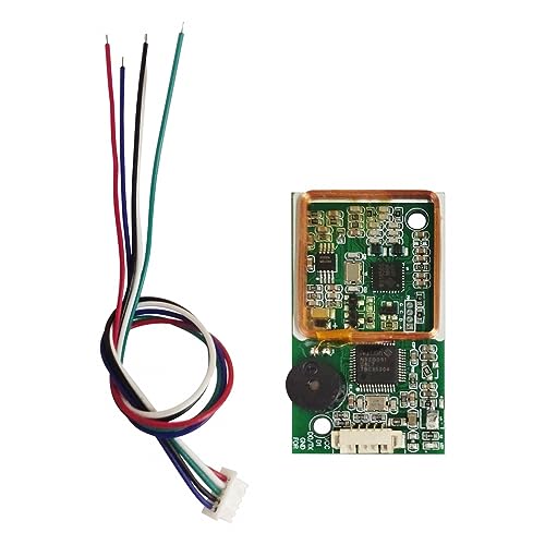 Zweifrequenz-Kartenlesemodul, Embedded Reader-Modul mit Summer- und WG-Schnittstellenoptimierung, Wiegand Reader RFID-Funkmodul 5 V 13,56 MHz 125 kHz ISO14443A für IC/ID-Karte von MEROURII