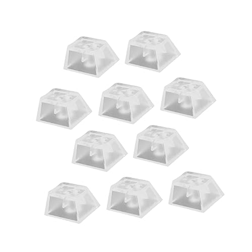 MERRYHAPY 20 STK transparente Tastenkappe transparent keycaps Mechanical Keyboard Tastatur mechanisch Tastenkappen für mechanische Tastatur klare Tastenkappe transparente Tastaturkappe Abs von MERRYHAPY