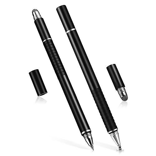 MERRYHAPY 2Stücke Empfindliche Kapazitive Stifte Kratzfester Touch Stift für Tablets Smartphones Leicht Tragbar für Notizen Zeichnungen Kompatibel mit Meisten von MERRYHAPY