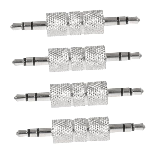MERRYHAPY 4Stücke Aux Extender Audio Adapter Für Mikrofone Audio Geräte Kompakt Leicht Verzerrungsfreie Klangübertragung Langlebige Metallkonstruktion MERRYHAPY 4Stücke Aux Extender Audio Adapter Für Mikrofone Audio Geräte Kompakt Leicht Verzerrungsfreie Klangübertragung Langlebige Metallkonstruktion von MERRYHAPY