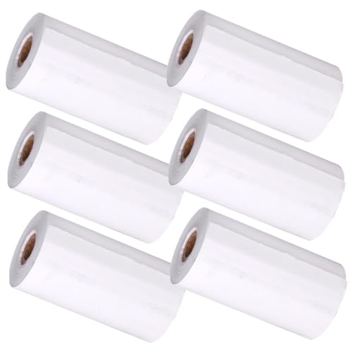 MERRYHAPY 6Rollen Kinderkamera Thermopapier Nachfüllung für Sofortdruck Hochwertiges Fotopapier für Instantkameras für Kreatives Drucken von Bildern Erinnerungen von MERRYHAPY