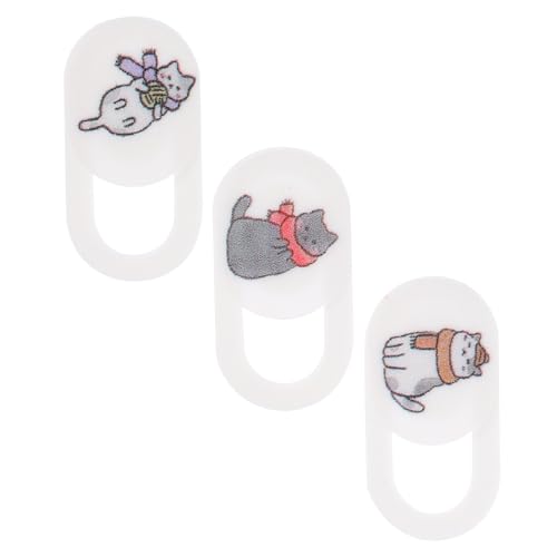 MERRYHAPY Laptop-Webcam-Abdeckung Klebeband 3er-Pack Webcam-Abdeckung Schiebeblocker Aufnahmeblocker von MERRYHAPY