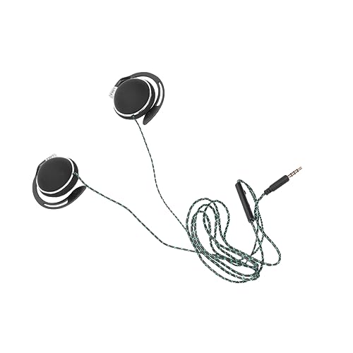 MERRYHAPY Sportkopfhörer mit Kabel Wasserdichtes Rauschunterdrückendes Headset für Sport Kompatibel mit Smartphones Tablets Pcs Schwarz Ergonomisches Design für Hohen von MERRYHAPY