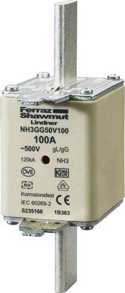 Mersen 1B379.000000 NH3 315A gG L213151A 500V NH-Sicherung sfü spannungsführend von MERSEN Deutschland Eggolsheim