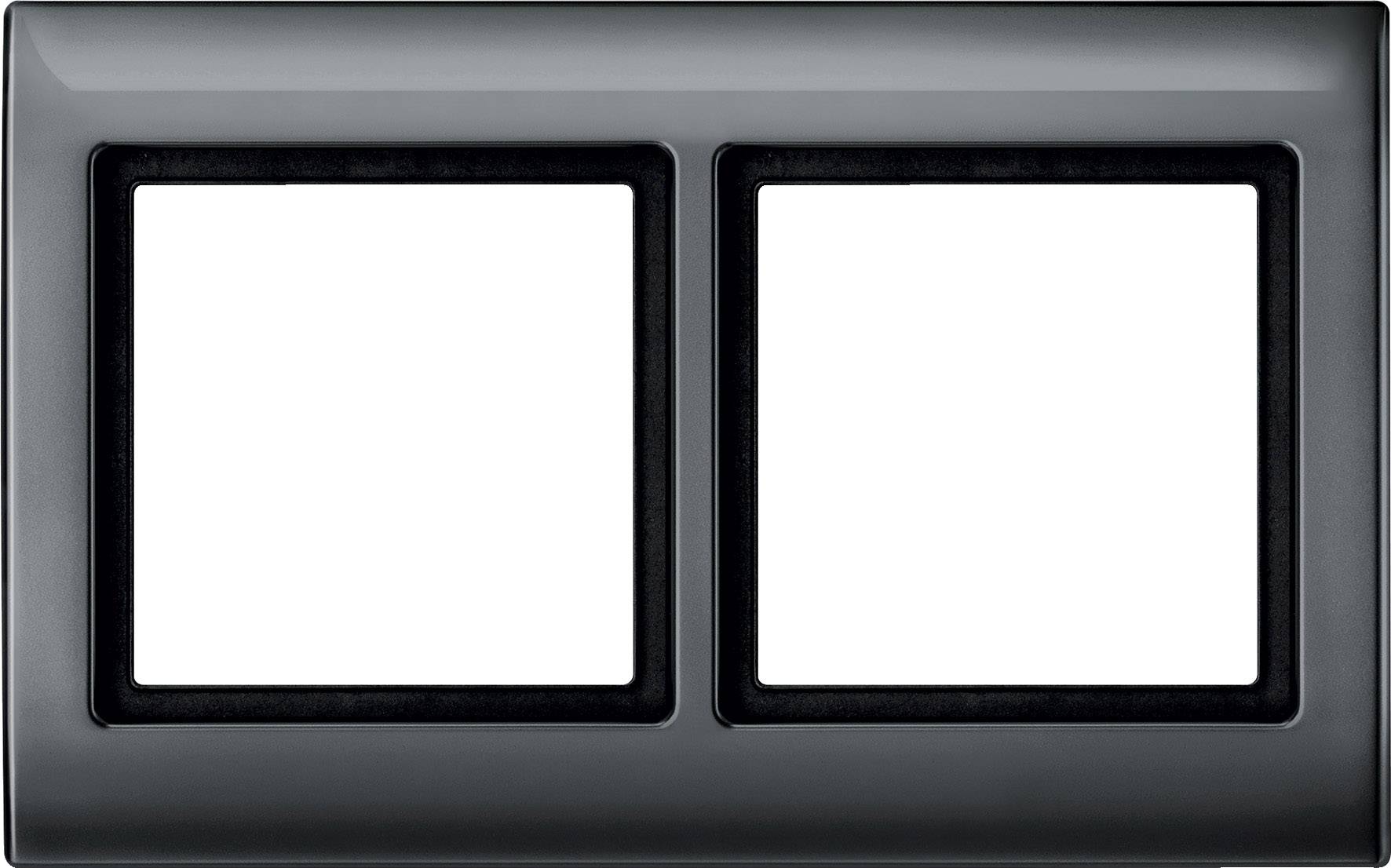Merten AQUADESIGN-Rahmen 2fach 400214 anthrazit Merten AQUADESIGN-Rahmen 2fach 400214 anthrazit von MERTEN GMBH