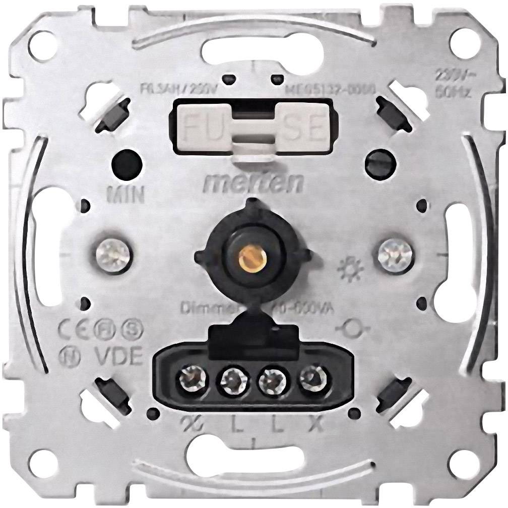 Merten Drehdimmer Einsatz MEG5132-0000 f.ohmsche Last m.Druck-Wechsel 40-400W Merten Drehdimmer Einsatz MEG5132-0000 f.ohmsche Last m.Druck-Wechsel 40-400W von MERTEN GMBH