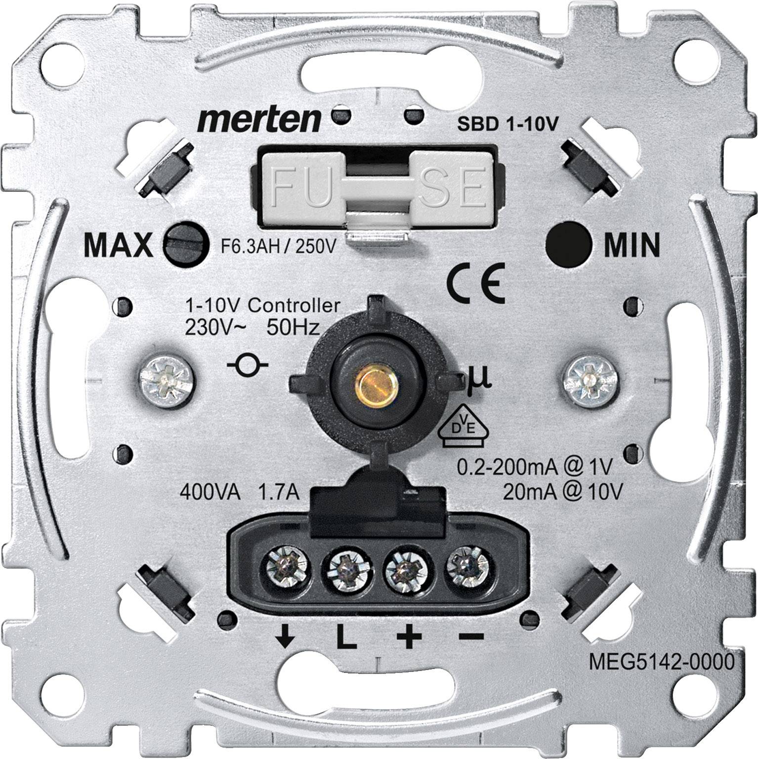 Merten Elektronik- MEG5142-0000 Potentiometer Einsatz 1-10V Merten Elektronik- MEG5142-0000 Potentiometer Einsatz 1-10V von MERTEN GMBH