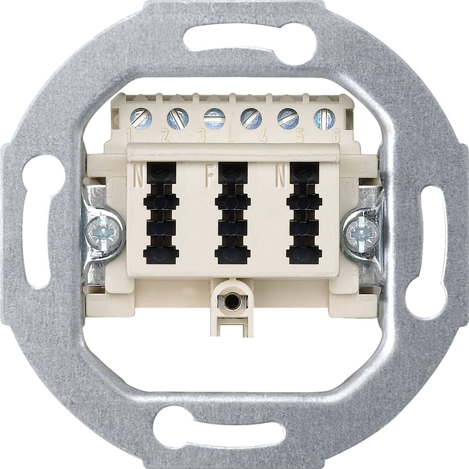 Merten Fernmelde-Anschlussdose 465236 TAE 3fach 3x6 NFN weiß Merten Fernmelde-Anschlussdose 465236 TAE 3fach 3x6 NFN weiß von MERTEN GMBH