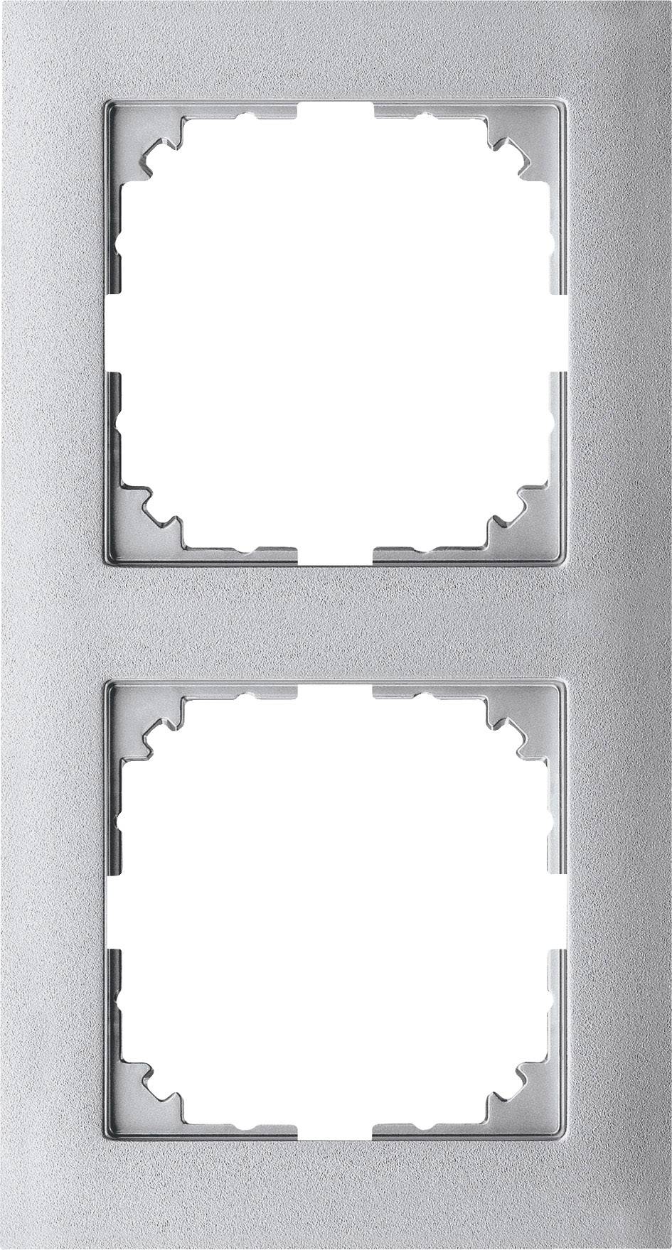 Merten M-Pure-Rahmen 2fach MEG4020-3660 aluminium Merten M-Pure-Rahmen 2fach MEG4020-3660 aluminium von MERTEN GMBH