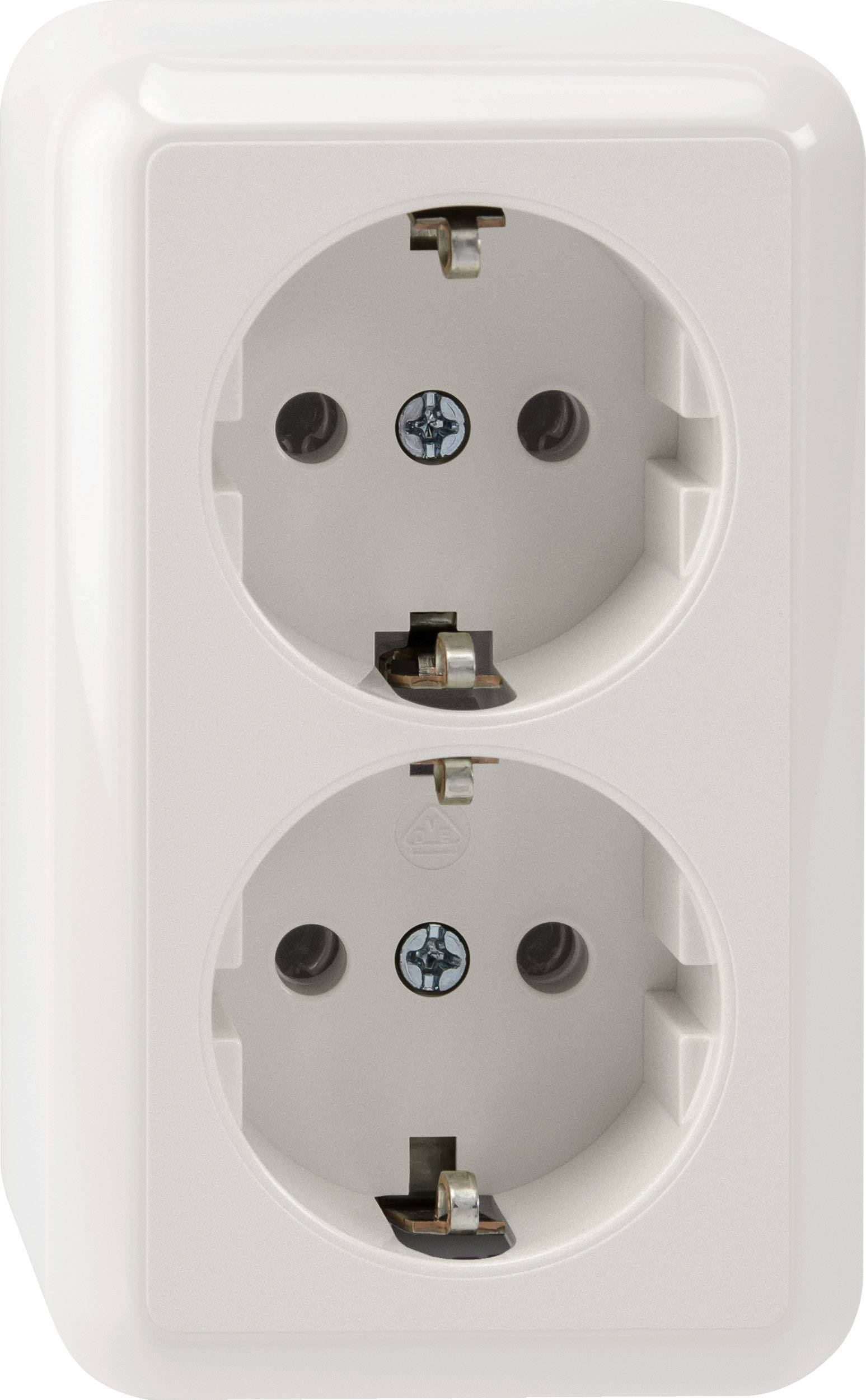 Merten SCHUKO-Doppel- MEG2421-8719 Steckdoserweiß Aufputz Merten SCHUKO-Doppel- MEG2421-8719 Steckdoserweiß Aufputz von MERTEN GMBH