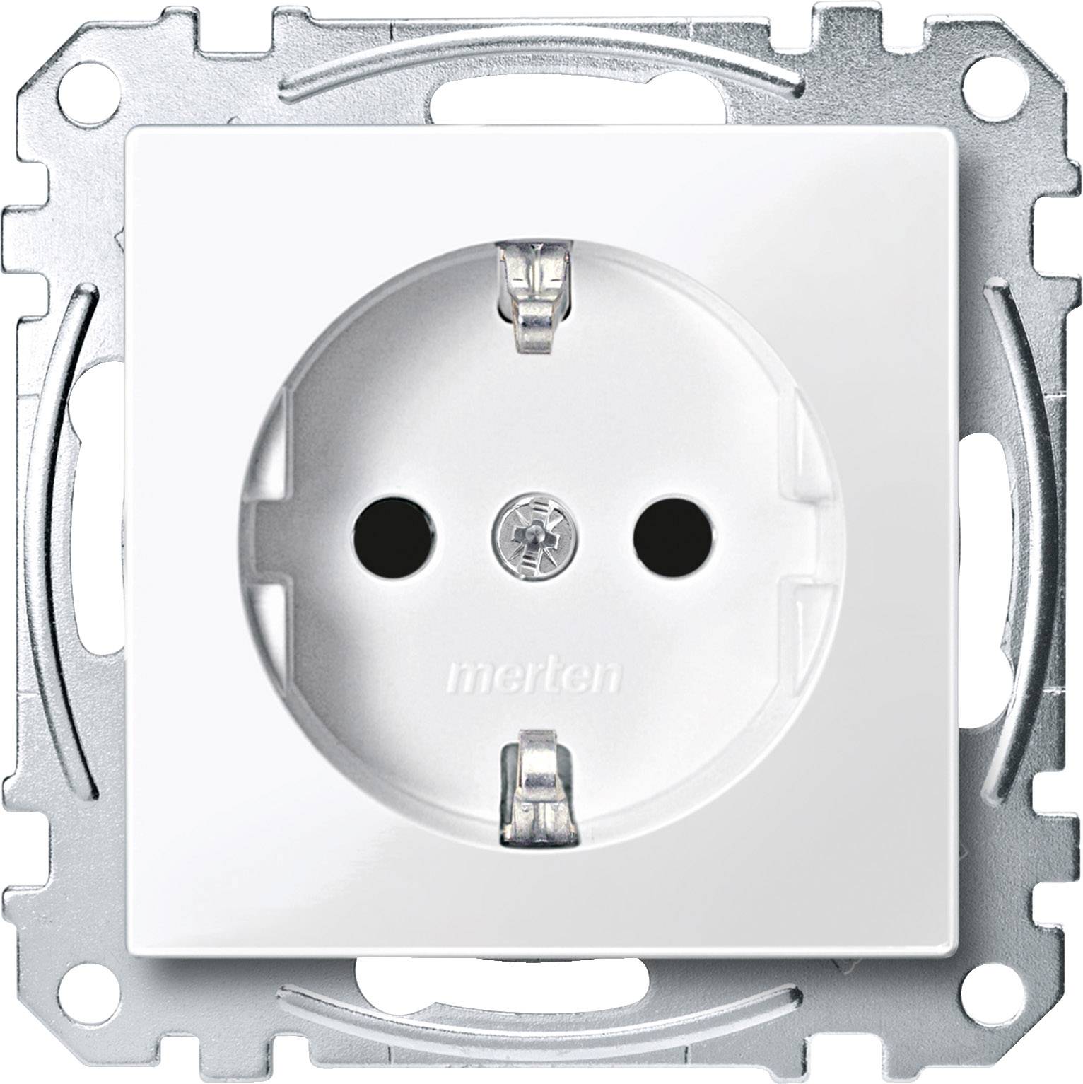 Merten SCHUKO-Steckdose BRS MEG2400-0319 SK polarweiß glänzend System M Merten SCHUKO-Steckdose BRS MEG2400-0319 SK polarweiß glänzend System M von MERTEN GMBH