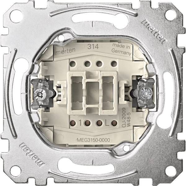 Merten Taster Einsatz MEG3150-0000 Schließer 1pol Steckklemmen Merten Taster Einsatz MEG3150-0000 Schließer 1pol Steckklemmen von MERTEN GMBH