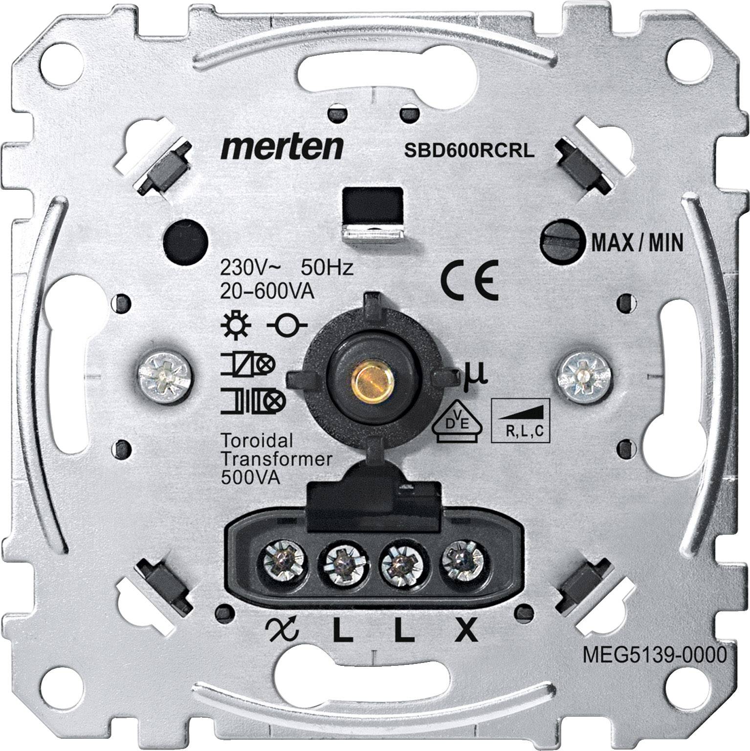 Merten Univ.-Drehdimmer MEG5139-0000 Einsatz 20-600W/VA Merten Univ.-Drehdimmer MEG5139-0000 Einsatz 20-600W/VA von MERTEN GMBH