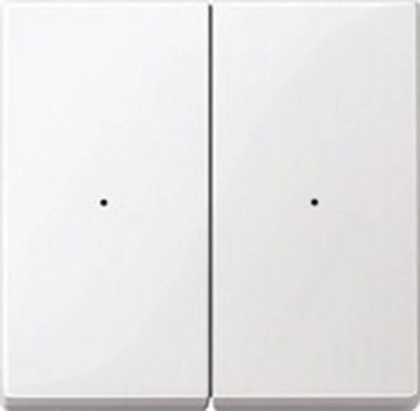 Merten Wippen f.Taster- MEG5220-0319 Modul 2f polarweiß glänzend Merten Wippen f.Taster- MEG5220-0319 Modul 2f polarweiß glänzend von MERTEN GMBH