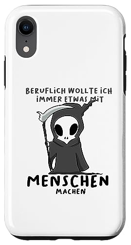 Beruflich wollte ich immer etwas mit Menschen machen | fun Hülle für iPhone XR Beruflich wollte ich immer etwas mit Menschen machen | fun Hülle für iPhone XR von MERZchandise