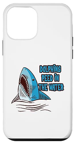 Hai Lustiges Fisch Delphine Spruch Wortspiel Motiv Hülle für iPhone 12 mini Hai Lustiges Fisch Delphine Spruch Wortspiel Motiv Hülle für iPhone 12 mini von MERZchandise