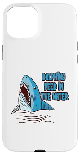 Hai Lustiges Fisch Delphine Spruch Wortspiel Motiv Hülle für iPhone 15 Plus Hai Lustiges Fisch Delphine Spruch Wortspiel Motiv Hülle für iPhone 15 Plus von MERZchandise