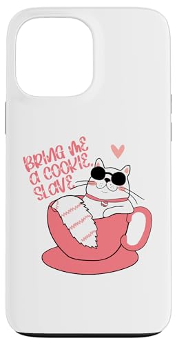 Lustige Katze Statement cookie Slave Katzenmotiv Kitten Cat Hülle für iPhone 13 Pro Max Lustige Katze Statement cookie Slave Katzenmotiv Kitten Cat Hülle für iPhone 13 Pro Max von MERZchandise