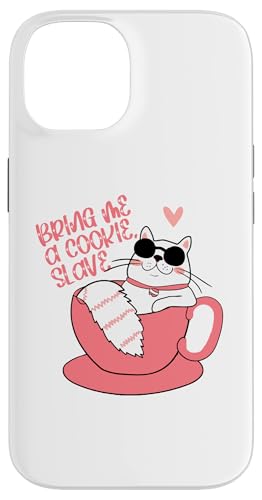 Lustige Katze Statement cookie Slave Katzenmotiv Kitten Cat Hülle für iPhone 14 Lustige Katze Statement cookie Slave Katzenmotiv Kitten Cat Hülle für iPhone 14 von MERZchandise