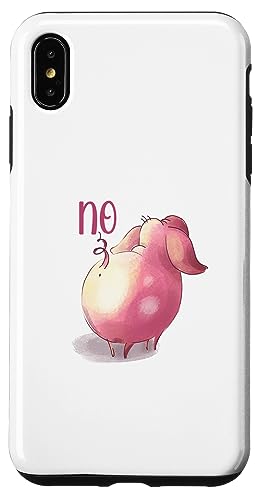 No | süßes Schwein | Babyschwein | nicht mit mir | Minisau Hülle für iPhone XS Max No | süßes Schwein | Babyschwein | nicht mit mir | Minisau Hülle für iPhone XS Max von MERZchandise