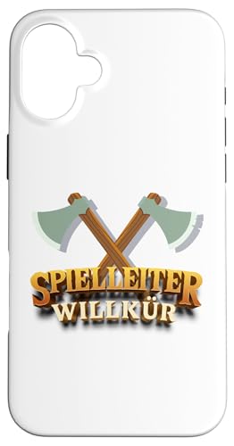 Rollenspiel Spielleiter Willkür | Rollenspieler | Pen Paper Hülle für iPhone 16 Plus Rollenspiel Spielleiter Willkür | Rollenspieler | Pen Paper Hülle für iPhone 16 Plus von MERZchandise