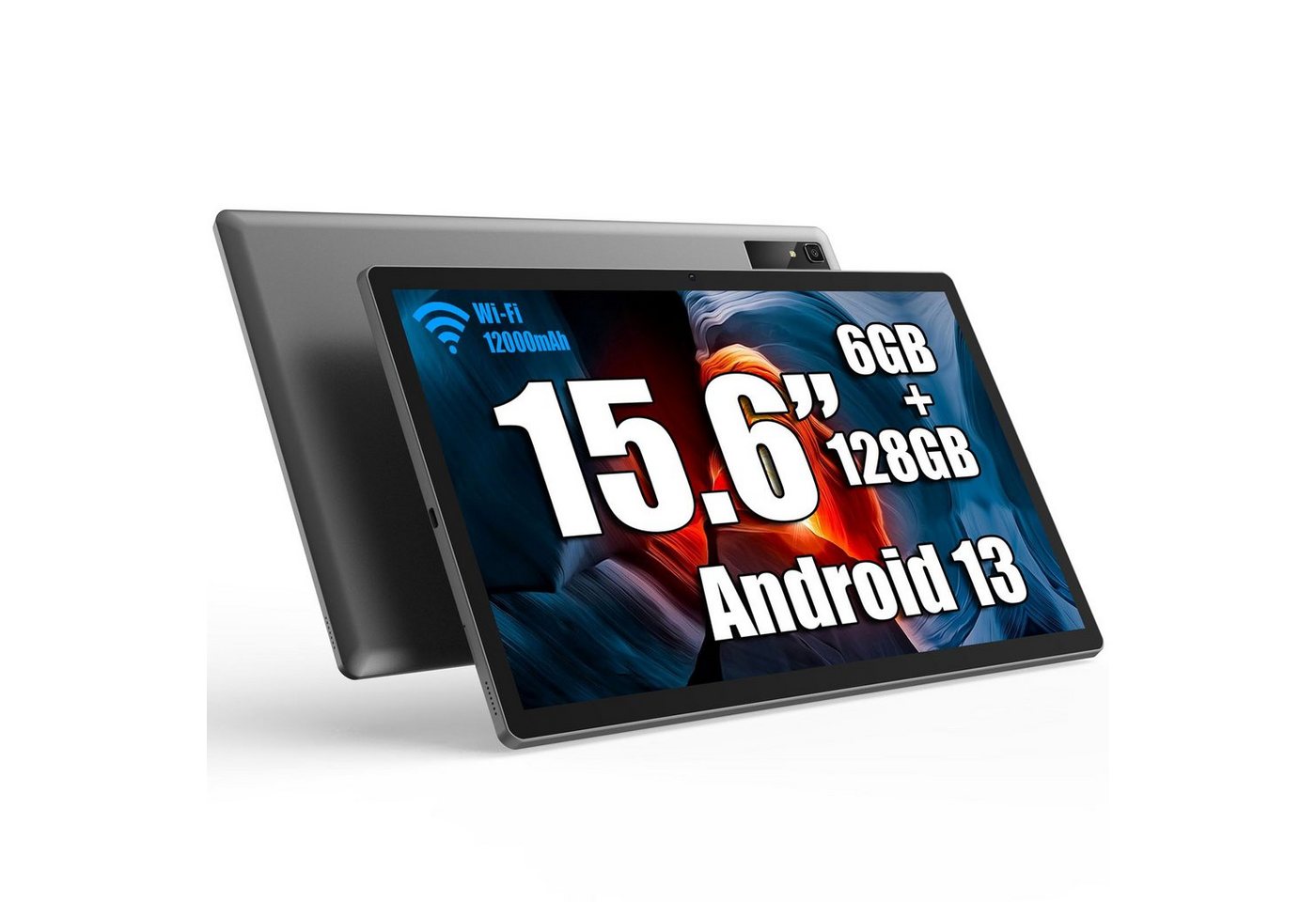 MESWAO 15.6-Zoll Android 13 Tablet mit 1920 * 1080 IPS HD Großes Display Tablet (15.6, 128 GB, WIFI-Version, unterstützt keine SIM-Karte)" von MESWAO