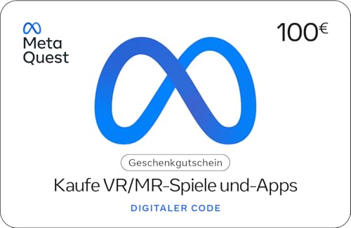 META QUEST Gift Code €100 - Download Code - Germany Only von META QUEST
