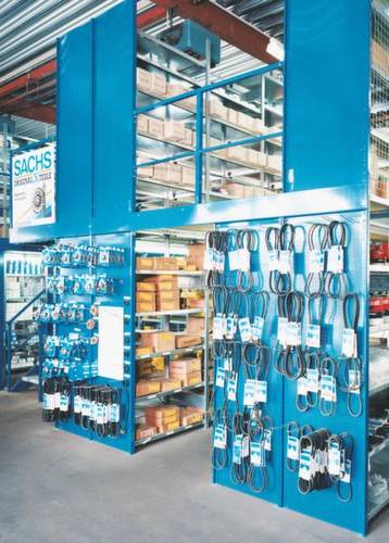 META Regalbau 67871 Fachbodenregal-Anbaumodul 330kg (B x H x T) 1006 x 2000 x 636mm Stahl pulverbesc von META Regalbau