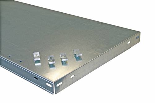 META Regalbau 67882 Fachboden (B x T) 1000mm x 300mm Stahl pulverbeschichtet Lichtgrau Metallboden 1 von META Regalbau