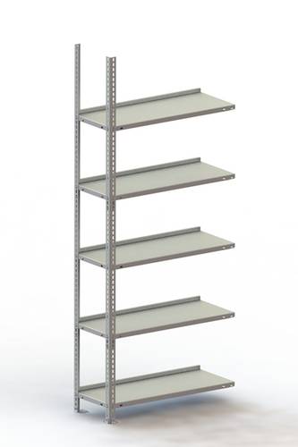 META Regalbau 74633 Aktenregal-Anbaumodul (B x H x T) 752 x 1850 x 300mm Stahl verzinkt Verzinkt Met von META Regalbau