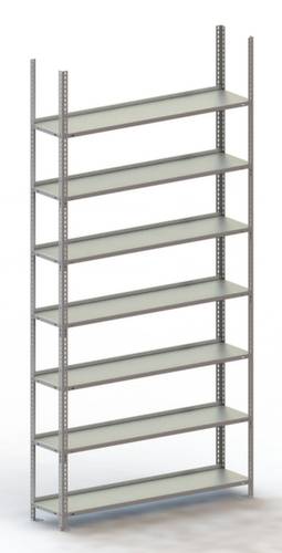 META Regalbau 74713 Aktenregal-Grundmodul (B x H x T) 1252 x 2200 x 300mm Stahl pulverbeschichtet Li von META Regalbau
