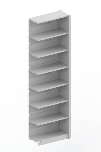 META Regalbau 77665 Aktenregal-Anbaumodul (B x H x T) 756 x 2550 x 335mm Stahl pulverbeschichtet Lic von META Regalbau