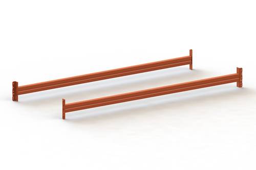 META Regalbau 80409 Fachboden (B x T) 1300mm x 800mm Stahl pulverbeschichtet Rot, Orange Traversen 1 von META Regalbau