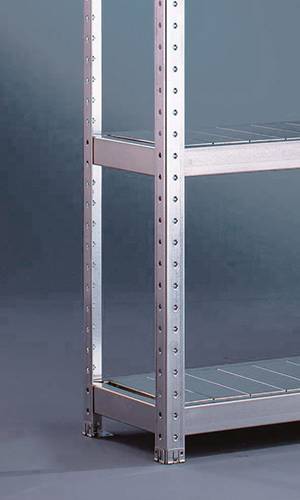 META Regalbau 87040 Fachboden (B x T) 1700mm x 400mm Stahl verzinkt Verzinkt Stahlpaneele 1St. von META Regalbau